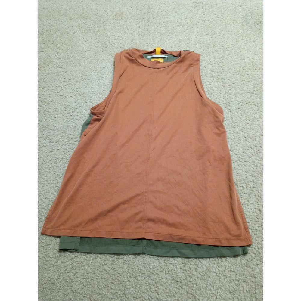 Sorel x Prana Tank Size S Wandering Soul Sleeveless Top Red Clay Shirt